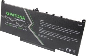 Bateria PATONA pro Dell Latitude E7260/E7270/E7470 7200mAh Li-lon 7,6V (PT2828) 1