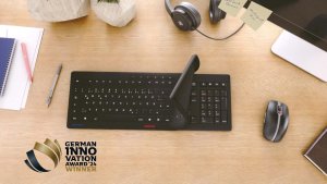 cherry STREAM PROTECT WIRED BE/BLACK AZERTY 2