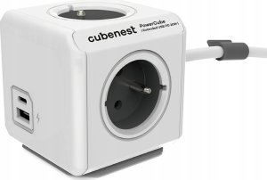 Cubenest PowerCube Extended Usb A+c Pd 20 W 1,5 m Szary (PC420GY) 1