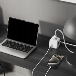 Cubenest PowerCube Extended Usb A+c Pd 20 W 1,5 m Szary (PC420GY) 8