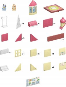 TILE TOWN, Bluey Heeler House 4