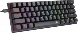 defender Klawiatura mechaniczna CAIRON GK-081 podświetlenie RGB Czarna 1