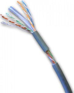 Kabel DATACOM UTP Cat.6, lanko 100m (1385) Szary 2