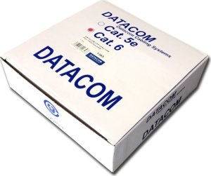 Kabel DATACOM UTP Cat.6, lanko 100m (1385) Szary 3