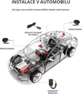 Kamera Motocyklowa Cel Tec Mk02 Dual Czarna 12