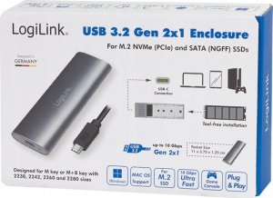 Logilink Obudowa Dysków Sata Ua0389, Usb-C 6