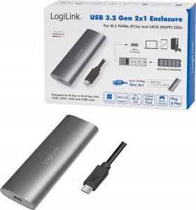 Logilink Obudowa Dysków Sata Ua0389, Usb-C 7