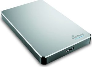 Dysk zewnętrzny SSD MediaRange MR997 2TB Srebrny 2