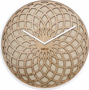 Nextime Zegar Sun Large 35 Cm Beżowy 3150Be 1