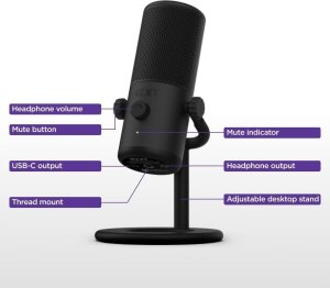 NZXT Capsule Mini, microphone (Kolor: CZARNY) 5