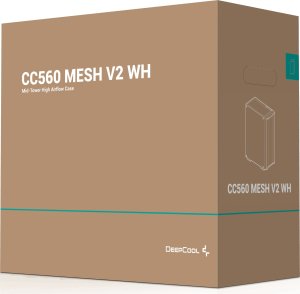 Obudowa Deepcool CC560 Mesh V2 ARGB biała (R-CC560-WHAMA4-G-2) 12