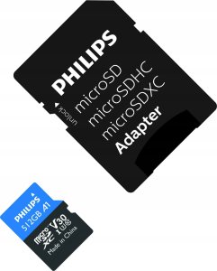 Karta Philips Ultra Pro MicroSDXC 512 GB Class 10 UHS-I/U3 A1 V30 (FM51MP65B/00) 2