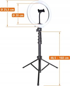 Rollei Lampa Pierścieniowa Ring Led Lumis Comfort 7