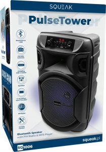 Głośnik SQUEAK PulseTower czarny (SQ1006) 12