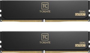 Team Group DDR5 - 64GB - 6000 - CL - 34 (2x 32 GB) dual kit, RAM (Kolor: CZARNY, CTCED564G6000HC34BDC01, T-CREATE EXPERT, AMD EXPO) 1