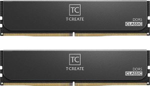 Team Group DDR5 - 64GB - 6400 - CL - 34 (2x 32 GB) dual kit, RAM (Kolor: CZARNY, CTCED564G6400HC34BDC01, T-CREATE EXPERT, AMD EXPO) 2