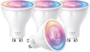 TP-Link Żarówka światła LED Tapo L630 GU10 (4-Pack) Smart  Wi-Fi 3,7W/6500K 1