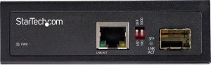 StarTech IMC1GSFP .com konwerter sieciowy 1000 Mbit/s Multifunkcyjny, Pojedynczy Czarny 3