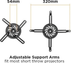 Reflecta Vesta 152S Uchwyt Ścienny Do Projektora D 4