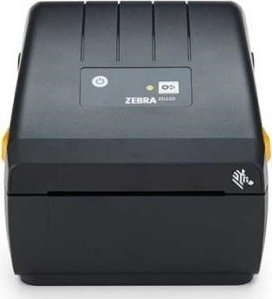 zebra Thermal Transfer Printer (74/300M) ZD230; Standard EZPL, 203 dpi, (wersja europejska) and UK Power Cords, USB, Ethernet, Dispenser (Peeler) 1