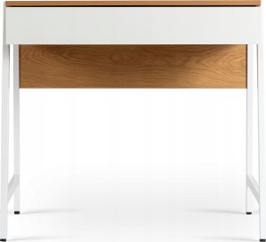 Biurko Małe Z Szufladami Loft Dla Dziecka Młodzieżowe Wąskie Dąb Białe MORI 8