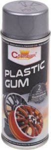 Guma w sprayu Champion srebrna 400ml RAL 9006 1
