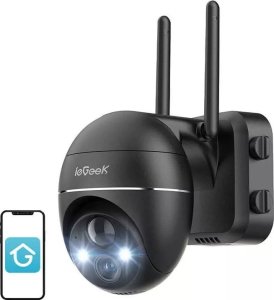 ieGeek Bezprzewodowa kamera zewnętrzna WiFi 3MP ZS-GX1S czarna 1