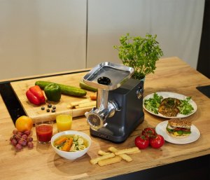 Maszynka do mielenia mięsa Yoer Elektryczna MASZYNKA do mielenia MIĘSA 6w1 + Szatkownica - Grindo MG01G 12