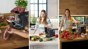 Maszynka do mielenia mięsa Yoer Elektryczna MASZYNKA do mielenia MIĘSA 6w1 + Szatkownica - Grindo MG01G 2