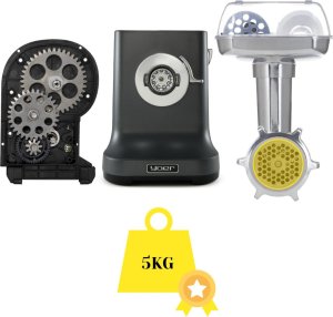 Maszynka do mielenia mięsa Yoer Elektryczna MASZYNKA do mielenia MIĘSA 6w1 + Szatkownica - Grindo MG01G 5