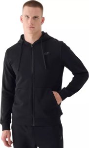 Bluza męska rozsuwana z kapturem 4F bawełna 4FWMM00TSWSM1466 20S czarna S 1