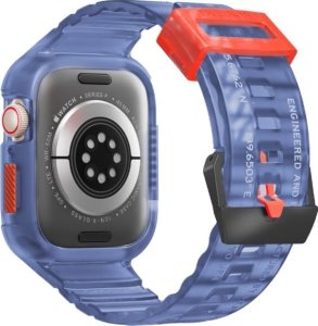 Skinarma pasek+etui Saido 2in1 Apple      Watch 45/44mm ciemno niebieski/dark blue 2