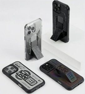 Skinarma etui Kira Kobai iPhone 16 Pro    Max 6.9" Magnetic Charging Grip Stand hologram 5