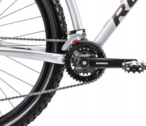 Dviratis Romet Mustang M3 2024 silver-grey-19" / L (Dydis: 19" / L) 5