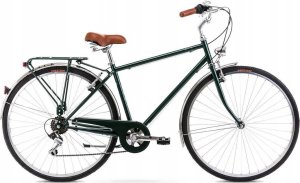 Dviratis Romet Vintage Eco M 2024 dark green-18" / M (Dydis: 18" / M) 1