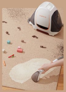 UWANT B100-S | Odkurzacz piorący | do czyszczenia dywanów, kanap, tapicerki, samochodu, 450W, 12000 Pa, zbiornik 1800ml 7