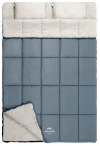 śpiwór double with pillow nh21msd05-shadow blue NATUREHIKE 1