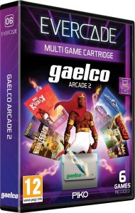 EVERCADE A6 - Zestaw gier Gaelco (Piko) Arcade 2 1