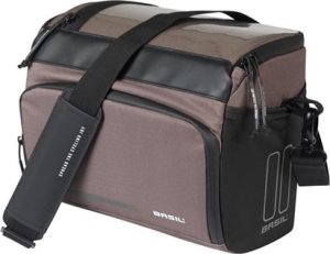 Torba na kierownicę BASIL MOVE HANDLEBAR BAG, KF z adapterem do mocowania, 7-8L, wodoodporna, Brown (NEW 2025) 1