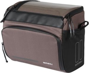 Torba na kierownicę BASIL MOVE HANDLEBAR BAG, KF z adapterem do mocowania, 7-8L, wodoodporna, Brown (NEW 2025) 2