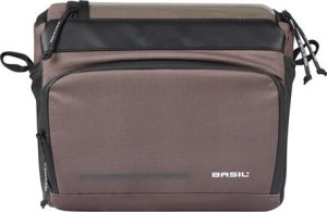 Torba na kierownicę BASIL MOVE HANDLEBAR BAG, KF z adapterem do mocowania, 7-8L, wodoodporna, Brown (NEW 2025) 3