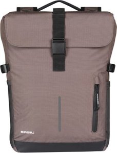 Basil Sakwy MOVE DOUBLE BICYCLE BAG, MIK z adapterem do mocowania, 30L, Brown 3