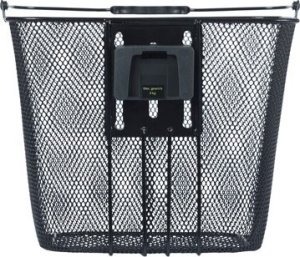 Kosz na kierownicę BASIL BILBAO, BasEasy ze wspornikiem do mocowania na główce ramy 22-25,4 mm , Stalowy, Czarny (NEW 2025) 4