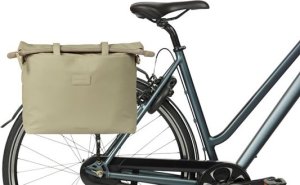 Torba BASIL MANHATTAN COMMUTER OFFICE BICYCLE BAG, HOOK-ON, 12L, Wodoodporna, Taupe (NEW 2025) 8
