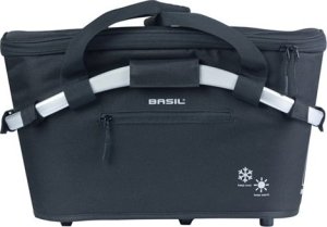Basil Kosz na tylny bagażnik BASIL CLASSIC CARRY ALL ISO, MIK z adapterem do mocowania, 18L, Czarny (NEW 2025) 3