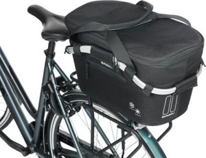 Basil Kosz na tylny bagażnik BASIL CLASSIC CARRY ALL ISO, MIK z adapterem do mocowania, 18L, Czarny (NEW 2025) 8