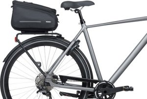 Torba na bagażnik BASIL MOV TRUNK BAG, MIK z adapterem do mocowania, 10-26L, Wodoodporna, Black (NEW 2025) 11