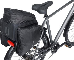 Torba na bagażnik BASIL MOV TRUNK BAG, MIK z adapterem do mocowania, 10-26L, Wodoodporna, Black (NEW 2025) 15