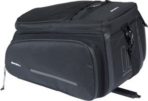Torba na bagażnik BASIL MOV TRUNK BAG, MIK z adapterem do mocowania, 10-26L, Wodoodporna, Black (NEW 2025) 2