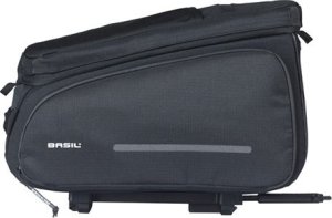 Torba na bagażnik BASIL MOV TRUNK BAG, MIK z adapterem do mocowania, 10-26L, Wodoodporna, Black (NEW 2025) 3